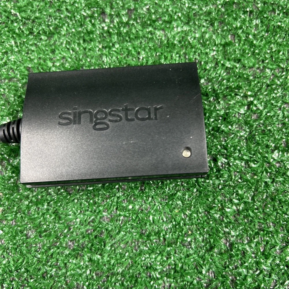Genuine Singstar USB Converter Microphone‎ Dongle For PlayStation PS2 PS3